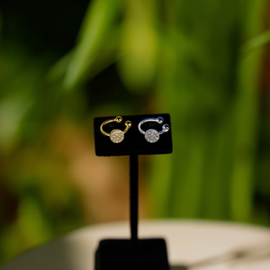 Bijoux de piercing tendance en acier inoxydable 316L, plaqué or PVD, résistant et durable, PLATA - Product Image 3