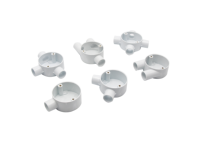 Offre Spéciale nouvelle boîte de gestion de câbles en plastique Promotion Pvc boîte de jonction murale en gros pas cher boîtier de sortie coulé