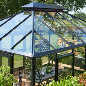 Invernadero de Patio con Marco de Aluminio de Diseño Contemporáneo 2026, Prefabricado, Independiente, con Cristal, Solárium - Product Image 5
