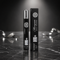Set Hadiah Parfum Platinum Black His & Hers EDP Spray dalam Kemasan Silinder Mengkilap untuk Hari Raya, Valentine, Ulang Tahun, Aroma Tahan Lama