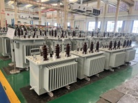 Transformador de Potencia EI de Alta Calidad de 11kv, Transformador TBEA de Alto Voltaje de 35kv y 400kva, Transformador Amorfo Trifásico Sumergido en Aceite de 100kva-630kva