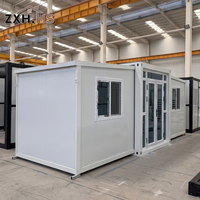Maison préfabriquée extensible de type conteneur, fabriquée en usine, pour parcs de vacances et cabanes de villégiature