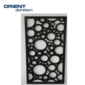 แผงกั้นตัดด้วยเลเซอร์ทำจากอลูมิเนียมใช้ในสวนตกแต่งบ้านด้วยลวดลายที่แตกต่างกัน - Product Image 3