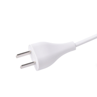 Cable de alimentación estándar 6A CCC para Xiaomi, enchufe General, Cable eléctrico de CA de China, conector de alimentación impermeable de 2 pines para uso doméstico