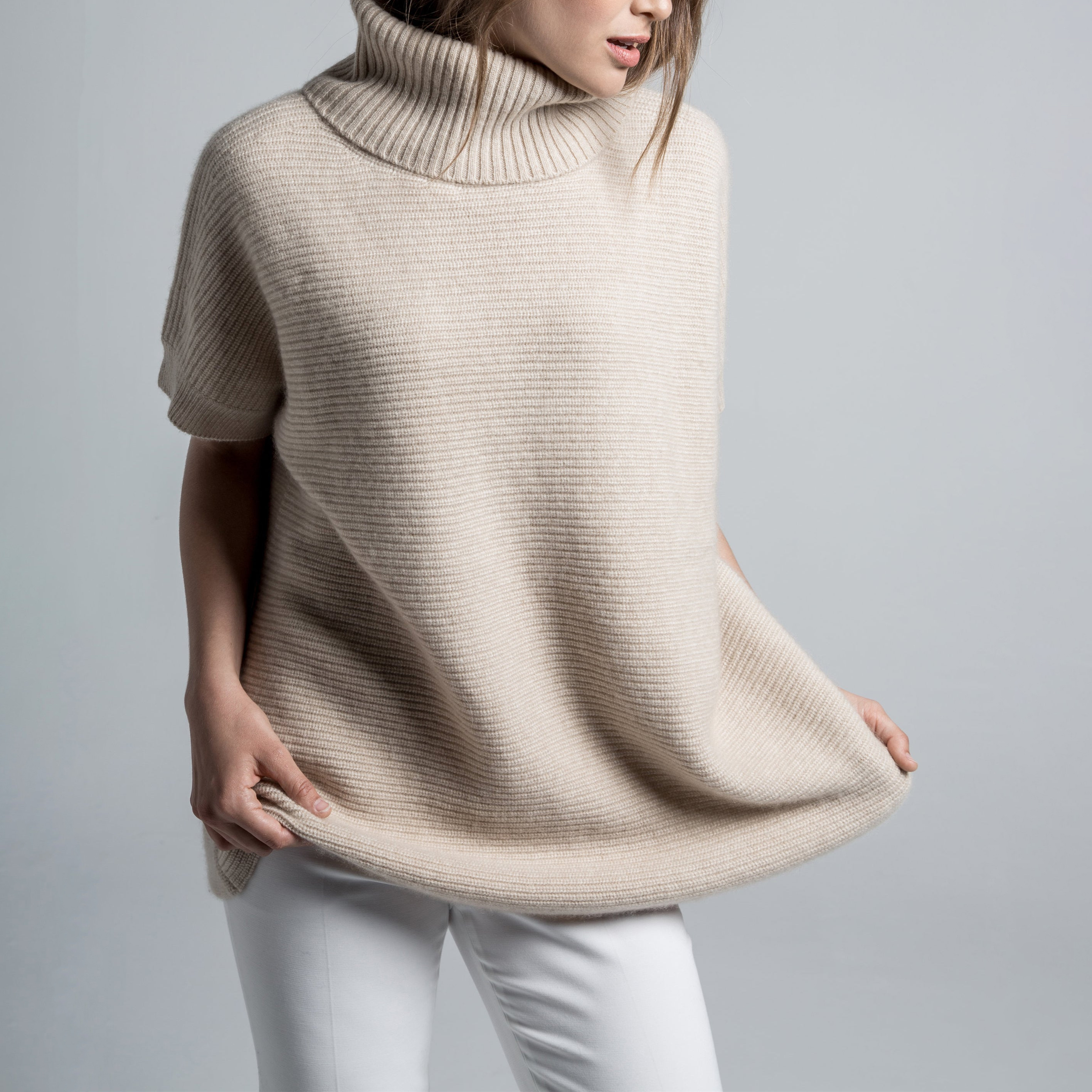 Turtleneck Poncho Sweaters Ultimate Winter Comfort