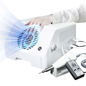 2088 équipement de Salon de beauté puissant aspiration manucure aspirateur repose-bras perceuse à ongles dépoussiéreur à ongles - Product Image 1