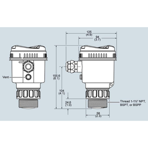 Instrumento de Medición de Nivel Siemens SITRANS LR140 100% Nuevo y Original, Transmisor de Radar de 2 Hilos con Alimentación por Bucle para Medición de Nivel - Product Image 5
