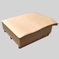 Rouleaux de papier kraft personnalisés 200gr 55mm papier thermique A4 blanc artisanal 75g/m2 roulement brut pour papiers à rouler Rizla brut