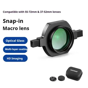 Objectif macro HD <span class=keywords><strong>NEEWER</strong></span> LS-40 43 mm, distance de travail de 5 à 15 cm, filetage de filtre de 49 mm, monture à fixation rapide pour objectifs téléobjectifs - Product Image 1