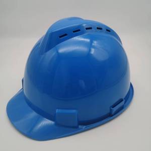 CE 인증 건설 보호 안전 헬멧 하드 모자 블랙 옐로우 레드 화이트 라이트 블루 HDPE 산업 안전 장비 - Product Image 1
