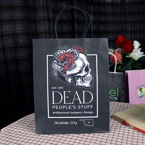 Bolsas de Papel con su Propio Logotipo, Bolsas de Papel Kraft Recicladas Ecológicas Impresas con Logotipo Personalizado, Bolsas de Papel de Calidad para Empaque - Product Image 2
