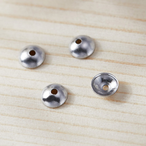 <strong>Manufacturing</strong> <strong>Supplies</strong> Flower Cap Beads End Caps Tassel Charms Stainless Steel Flower Bead Caps for <strong>Jewelry</strong> Making Accessories - Product Image 4