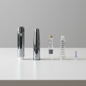 Durable Plastic Injection <b>Pen</b> for Skin Care Beauty Salon Reusable Refillable Handheld Dose Adjustable Liquid Applicator Device - Product Image 4