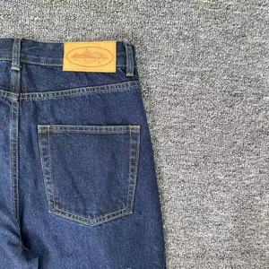 Jeans décontractés vintage tendance de marque <span class=keywords><strong>Corteiz</strong></span> Devil's Island, coupe ample, pour hommes et femmes, pantalon droit - Product Image 6