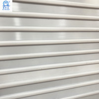 Porte coulissante en aluminium massif de qualité supérieure pour l'extérieur et l'intérieur, porte de garage à enroulement