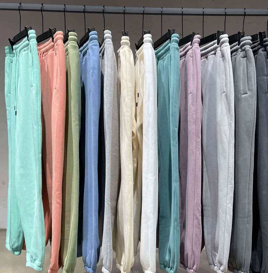 Pantalones de chándal unisex, diseño personalizado, logo de 27 colores, alta calidad
