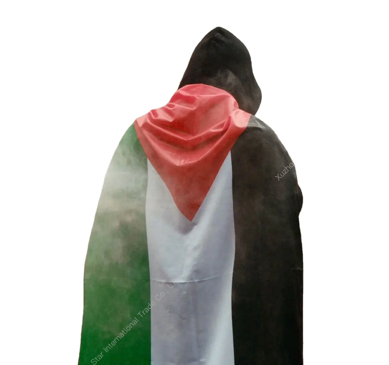 Groothandel Sport Polyester Custom Design Logo Palestine Carrosserie Vlag Met Mouw