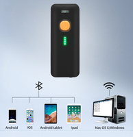 Lecteur de codes-barres portable mini 1D et 2D USB 2.4G sans fil haute vitesse 300 lectures/secondes en stock