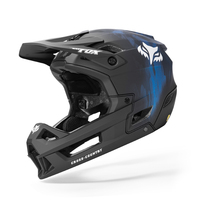 Casque de moto intégral Batfox MA026-366&367 EN1078/ASTM F1952/CPSC pour adultes, quatre saisons, moto de rue, double visière, unisexe