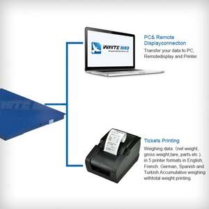 रैंप के साथ उच्च गुणवत्ता वाले 3000 किलोग्राम औद्योगिक फ्लोर प्लेटफॉर्म - Product Image 5
