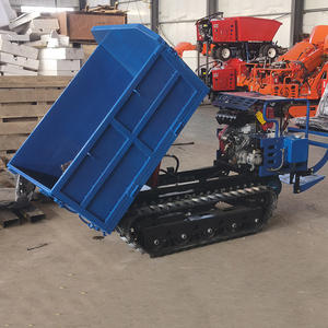 <span class=keywords><strong>Mini</strong></span>-dumper tout-<span class=keywords><strong>terrain</strong></span> multifonctionnel à chenilles, hydraulique, auto-déchargeant, à haut moment de charge, 1200 kg - Product Image 3