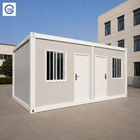 Maison conteneur modulaire préfabriquée à assemblage facile, en acier galvanisé, étanche et résistante au vent, idéale pour dortoirs et bureaux – Meilleures ventes