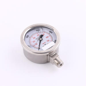 Manómetro de Presión de Acero Inoxidable Resistente a Impactos, Lleno de Aceite, de 63 mm, Manómetro de Alta Presión de Aire hasta 4500 psi - Product Image 5