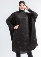 Maillot de bain Burkini musulman, vêtements de bain modestes pour femmes islamiques, grande taille M-6XL, maillot de bain musulman avec hijab
