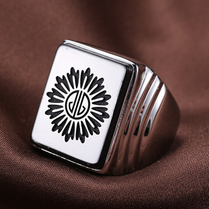 <span class=keywords><strong>Anello</strong></span> da <span class=keywords><strong>Uomo</strong></span> con Onice <span class=keywords><strong>Nera</strong></span> Naturale Quadrata, Design Ispirato al Grande Gatsby, <span class=keywords><strong>Anello</strong></span> di Fidanzamento in <span class=keywords><strong>Pietra</strong></span> <span class=keywords><strong>Nera</strong></span> - Product Image 2