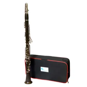 Hot Selling Clarinet Ebonite Brown color 13 key and 14 key Kap legiture With Case Musical Instrument