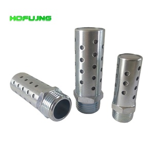 Silenciador Neumático Tipo SB con Cuerpo de Aluminio y Filtro de Malla Metálica de 1/4 de Pulgada - Product Image 2