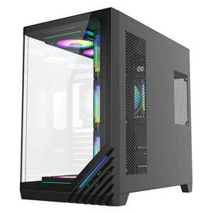 Thiết Kế Mới Kính Cong Computadoras Vỏ Đầy Đủ Xem PC Game Thủ Trường Hợp Completo Máy Tính Để Bàn Máy Tính ATX Chơi Game Trường Hợp Với Argb Người Hâm Mộ - Product Image 5