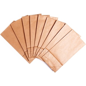 Tùy chỉnh giá rẻ bao bì thực phẩm Nâu Kraft Giấy túi bánh mì bán buôn có thể tái chế không thấm mỡ thực phẩm túi giấy - Product Image 6