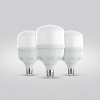 Ampoule LED en forme de T à haut rendement lumineux, économie d'énergie, E27 B22 85-350V, large plage de température de couleur pour l'éclairage domestique