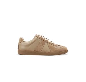 Zapatillas deportivas Trainer Gats Black Gum Low MM6 Classic de cuero vacuno suave, color blanco, gris, <span class=keywords><strong>nude</strong></span>, informales, para hombre y mujer - Product Image 4