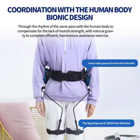 Équipement d'entraînement de réadaptation d'acier inoxydable de marcheur de membre inférieur d'exosquelette de divertissement de sports pour l'AVC âgé