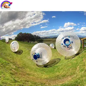 Corpo Bola Zorb Zorbing Bola inflável Transparente Bola Inflável Gigante Para As Crianças