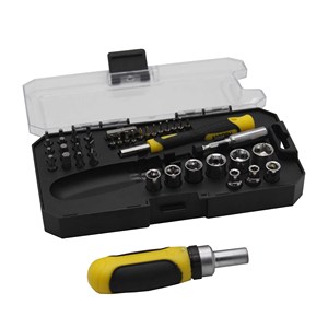 Juego de Herramientas Manuales de 41 Piezas para Reparaciones en el Hogar, Juego de Destornilladores, Puntas y Vasos, Herramientas de Regalo en Promoción - Product Image 5