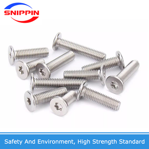 M2 m2, 5 m3 M4 M5 M6 M8 304 A2 thép không gỉ Torx sáu Thùy siêu mỏng phẳng Wafer đầu vít Chiều dài bu lông = 3mm-100mm - Product Image 5