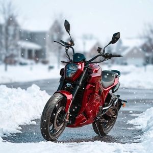 Moto électrique de <span class=keywords><strong>sport</strong></span> et de course, moteur moyeu 3000W, 72V 60Ah, longue autonomie 140km, vitesse maximale 80km/h, moto électrique deux roues pour adulte - Product Image 1