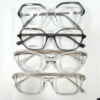 Monture de lunettes en acétate en liquidation, durable, commande mixte, montures en acétate de haute qualité, tendance et confortable, en stock pour unisexe