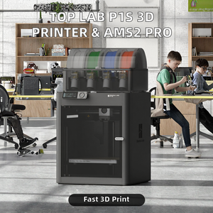 Imprimante 3D FDM, machine de gravure laser 40W, version multi-couleurs avec nivellement automatique, technologie de nivellement automatique H2C assurant une précision optimale - Product Image 1