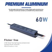 Alimentation LED YSD avec garantie 5 ans, transformateur 12V 24V DC, 30W-300W, dimmable Triac, driver LED AC220V/110V pour bande LED