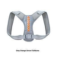Ceinture Correctrice de Posture Dorsale Unisexe, Respirante, Sans Traces, en Néoprène Durable, Réglable et Universelle, à Épaules Ouvertes