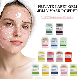 Masque en poudre de gelée de <span class=keywords><strong>caviar</strong></span> et de niacinamide de luxe OEM <span class=keywords><strong>à</strong></span> marque privée 650g – Masque hydro-gel peel-off éclaircissant et nourrissant – Vente en gros - Product Image 1