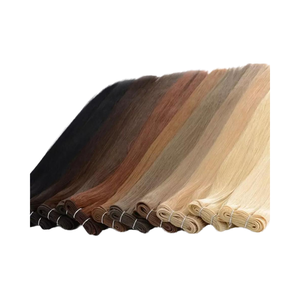 PROVEEDOR DE CABELLO REMY HUMANO CERTIFICADO EXTENSIONES DE CABELLO RUSO SIN ENGRANAJES DE CABELLO RIZADO SIN PROCESAR - Product Image 1