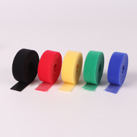 Attaches-câbles en nylon auto-adhésifs écologiques double face, sangles de rangement auto-agrippantes robustes et étanches pour la maison