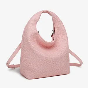 2024 OEM Luxus-Designer Damenhandtasche tote-Taschen Damen gestrickte Schultertaschen Fabrik individuelle Sommer-Strand-Mode-Taschen