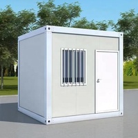Petite cabane portable bon marché à construction rapide capsule de petite maison préfabriquée modulaire de 10 pieds