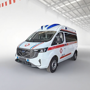Nouvelle ambulance F0-Rd T6 à toit surélevé et empattement long, diesel, unité médicale mobile pour hôpital et soins intensifs, fabriquée en Chine, marque F-or-d, EURO 5 - Product Image 1